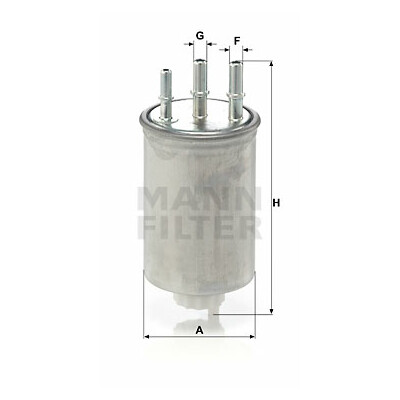Filtro carburante MANN-FILTER WK 829/6