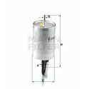 Filtro carburante MANN-FILTER WK 832/1