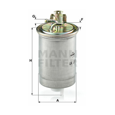 Filtro carburante MANN-FILTER WK 841