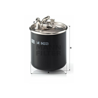 Filtro carburante MANN-FILTER WK 842/23 x