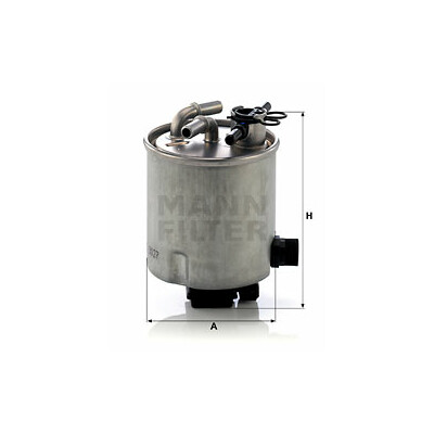 Filtro carburante MANN-FILTER WK 9027