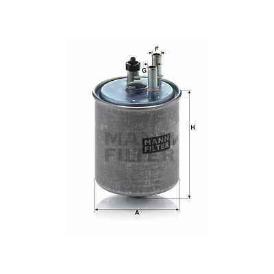 Filtro carburante MANN-FILTER WK 918/2 x