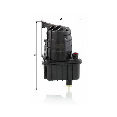 Filtro carburante MANN-FILTER WK 939/11 x