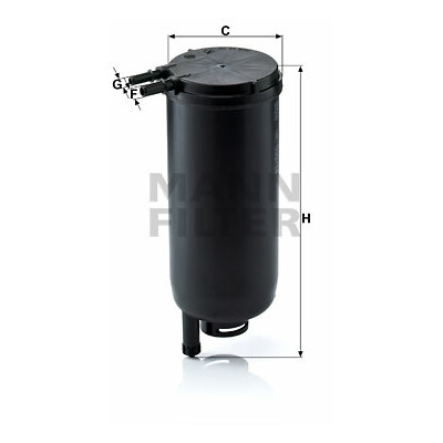 Filtro carburante MANN-FILTER WK 939/14 x