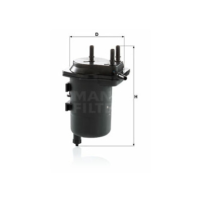 Filtro carburante MANN-FILTER WK 939/5