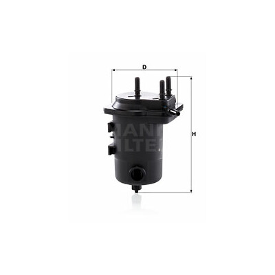 Filtro carburante MANN-FILTER WK 939/8 x