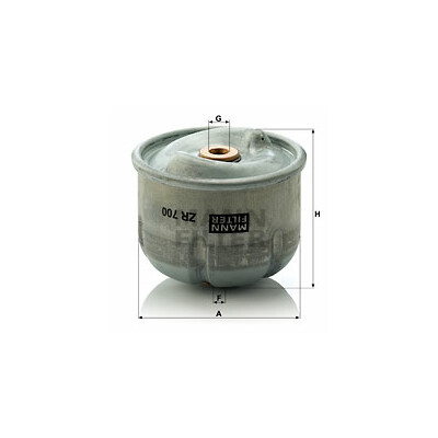 Filtro olio MANN-FILTER ZR 700 x