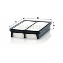 Filtro aria MANN-FILTER C 25 019