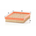 Filtro aria MANN-FILTER C 26 012