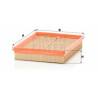 Filtro aria MANN-FILTER C 26 012