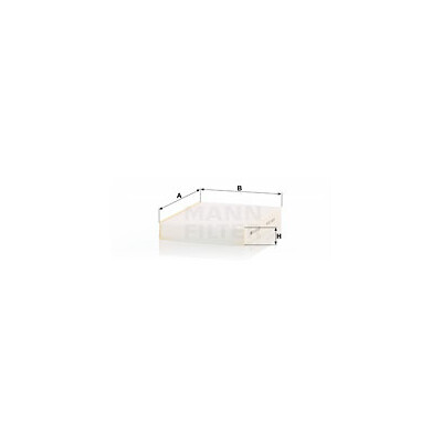 Filtro aria abitacolo MANN-FILTER CU 25 003