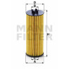 Filtro olio MANN-FILTER HU 6009 z