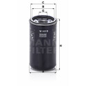 Filtro olio MANN-FILTER W 8018