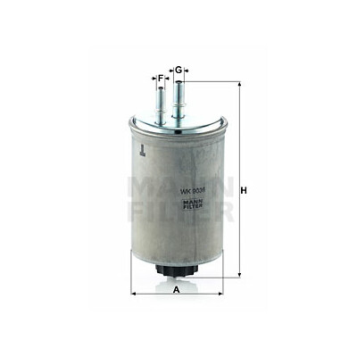 Filtro carburante MANN-FILTER WK 9036