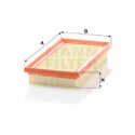 Filtro aria MANN-FILTER C 26 027