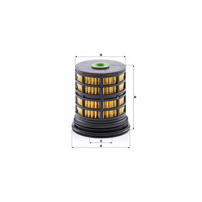 Filtro carburante MANN-FILTER PU 7006