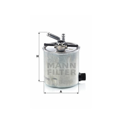 Filtro carburante MANN-FILTER WK 9043