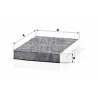 Filtro aria abitacolo adsotop MANN-FILTER CUK 22 022