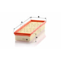 Filtro aria MANN-FILTER C 34 120