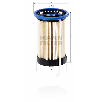 Filtro carburante MANN-FILTER PU 8014