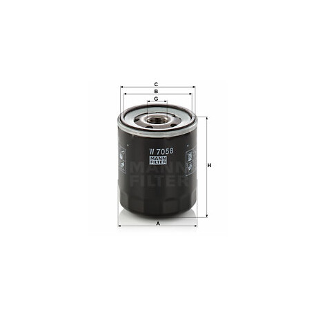 Filtro Olio Motore VALEO 586058 - Alta Filtrazione, Resistente, M18x1.5, 86x77mm - Proteggi Il Motore