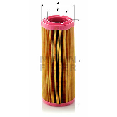 Filtro aria MANN-FILTER C 1196/2