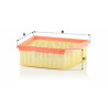 Filtro aria MANN-FILTER C 22 031