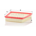 Filtro aria MANN-FILTER C 26 042