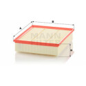 Filtro aria MANN-FILTER C 29 036