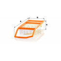 Filtro aria MANN-FILTER C 35 010