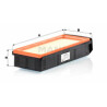 Filtro aria MANN-FILTER C 37 009