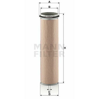 Filtro aria supplementare MANN-FILTER CF 1300