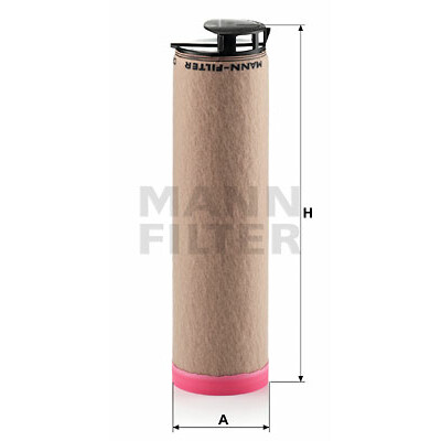 Filtro aria supplementare MANN-FILTER CF 500
