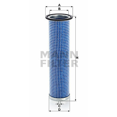 Filtro aria supplementare MANN-FILTER CF 75/1 x