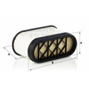 Filtro aria MANN-FILTER CP 33 300