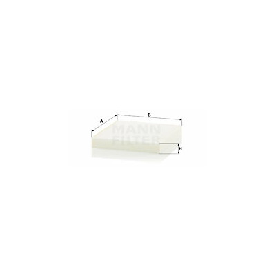 Filtro aria abitacolo MANN-FILTER CU 23 019