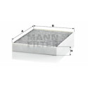 Filtro aria abitacolo MANN-FILTER CUK 23 014-2