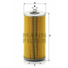 Filtro olio MANN-FILTER H 12 110/3
