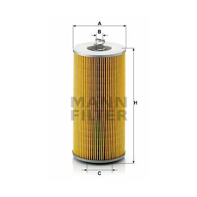 Filtro olio MANN-FILTER H 12 110/3