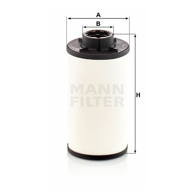 Filtro idraulico, cambio automatico MANN-FILTER H 6003 z