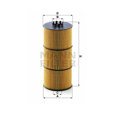 Filtro olio MANN-FILTER HU 12 001 z
