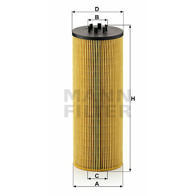 Filtro olio MANN-FILTER HU 12 140 x