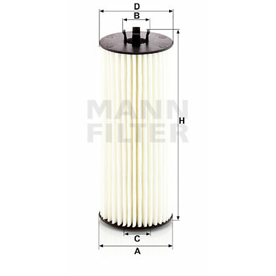 Filtro olio MANN-FILTER HU 6008/1 z
