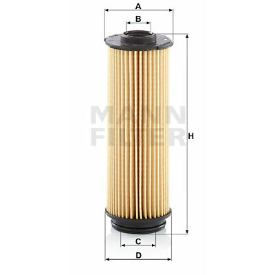 Filtro olio MANN-FILTER HU 6022 z