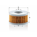Filtro olio MANN-FILTER MH 69