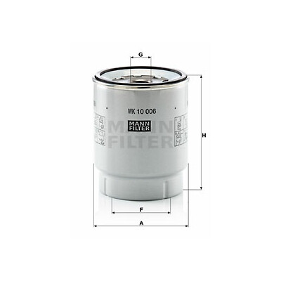 Filtro carburante MANN-FILTER WK 10 006 z