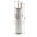 Filtro carburante MANN-FILTER WK 8058