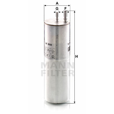 Filtro carburante MANN-FILTER WK 8058