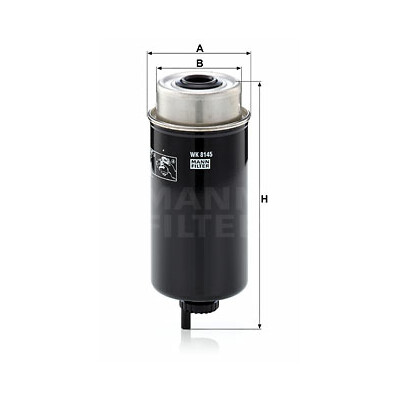 Filtro carburante MANN-FILTER WK 8145