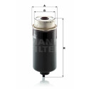 Filtro carburante MANN-FILTER WK 8161